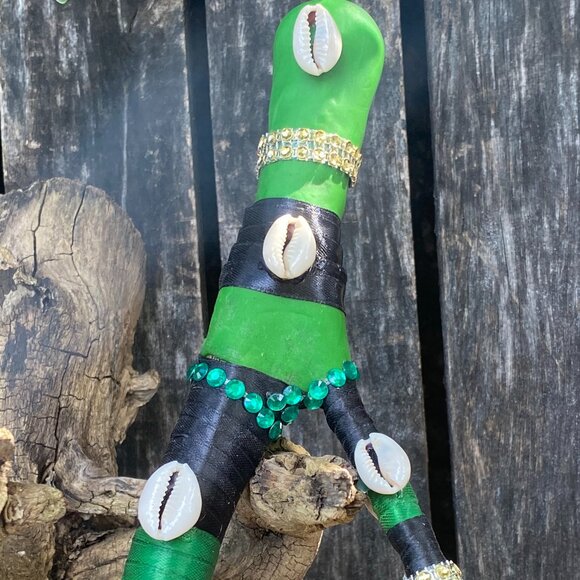 Garabato Oggun Orisha Resguardo Tool YorubaReligion Santeria Resguardo Oggun 12" - Picture 2 of 4